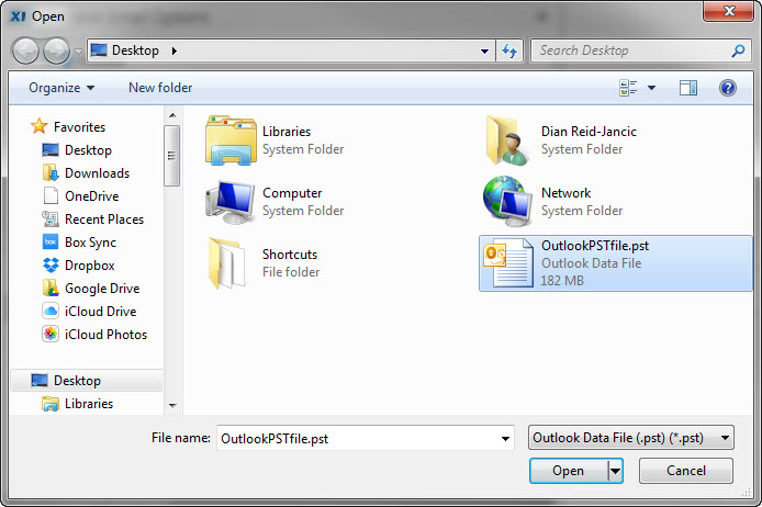 Outlook - Add PST File - from Desktop.jpg